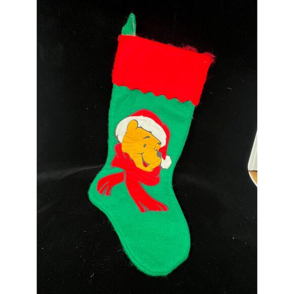 Disney's Winnie the Pooh Tigger Pair Cutout Christmas Stocking Set Holiday 17.5" - Picture 2 of 4